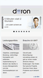 Mobile Screenshot of deron.ch